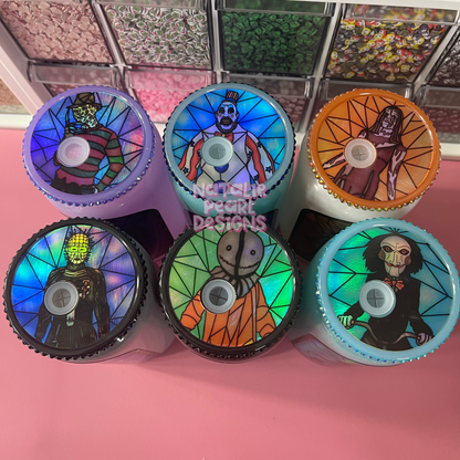 Horror Glass Cans
