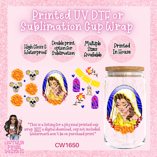 CW1650 UV DTF/SUB Cup Wraps