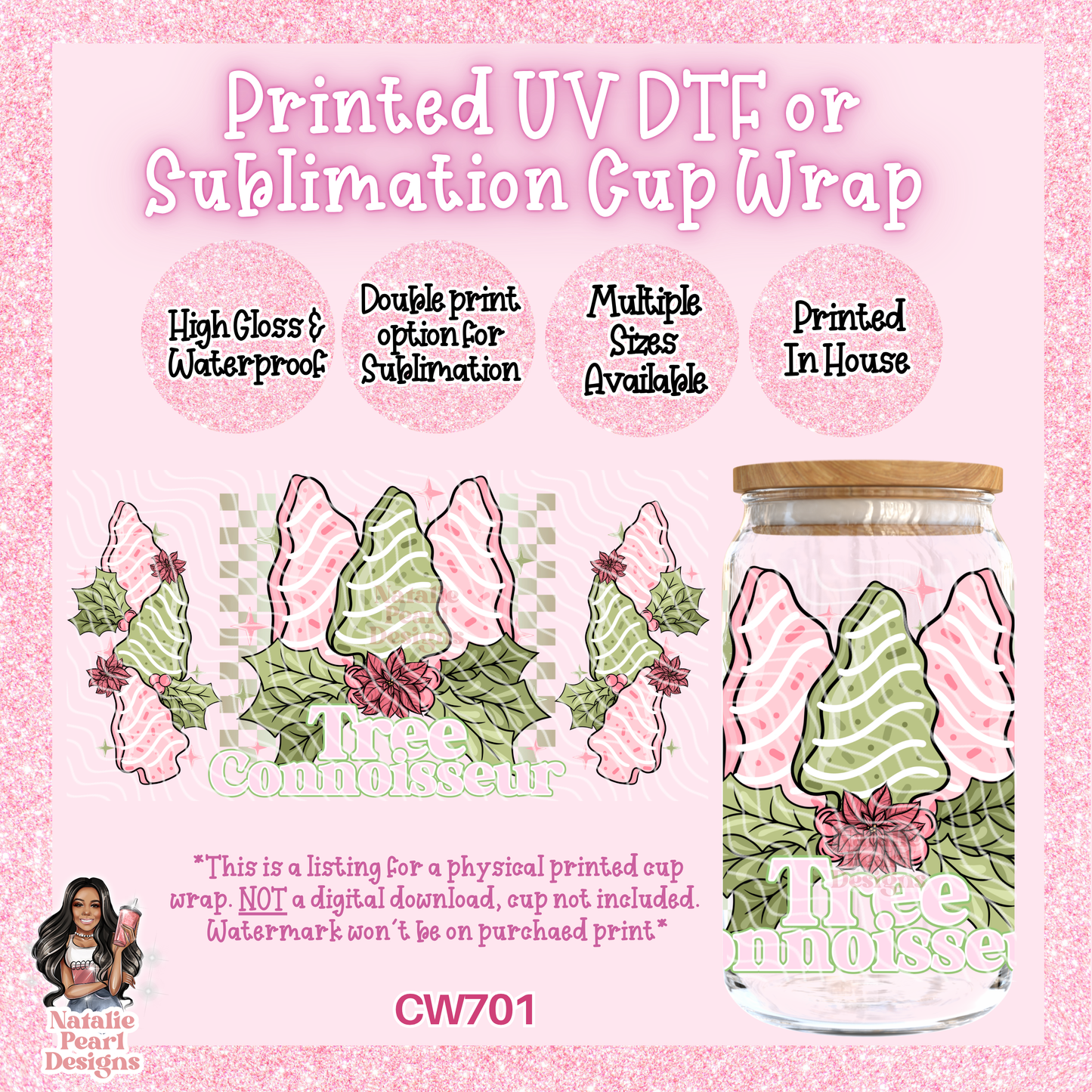 CW701 UV DTF/SUB Cup Wrap