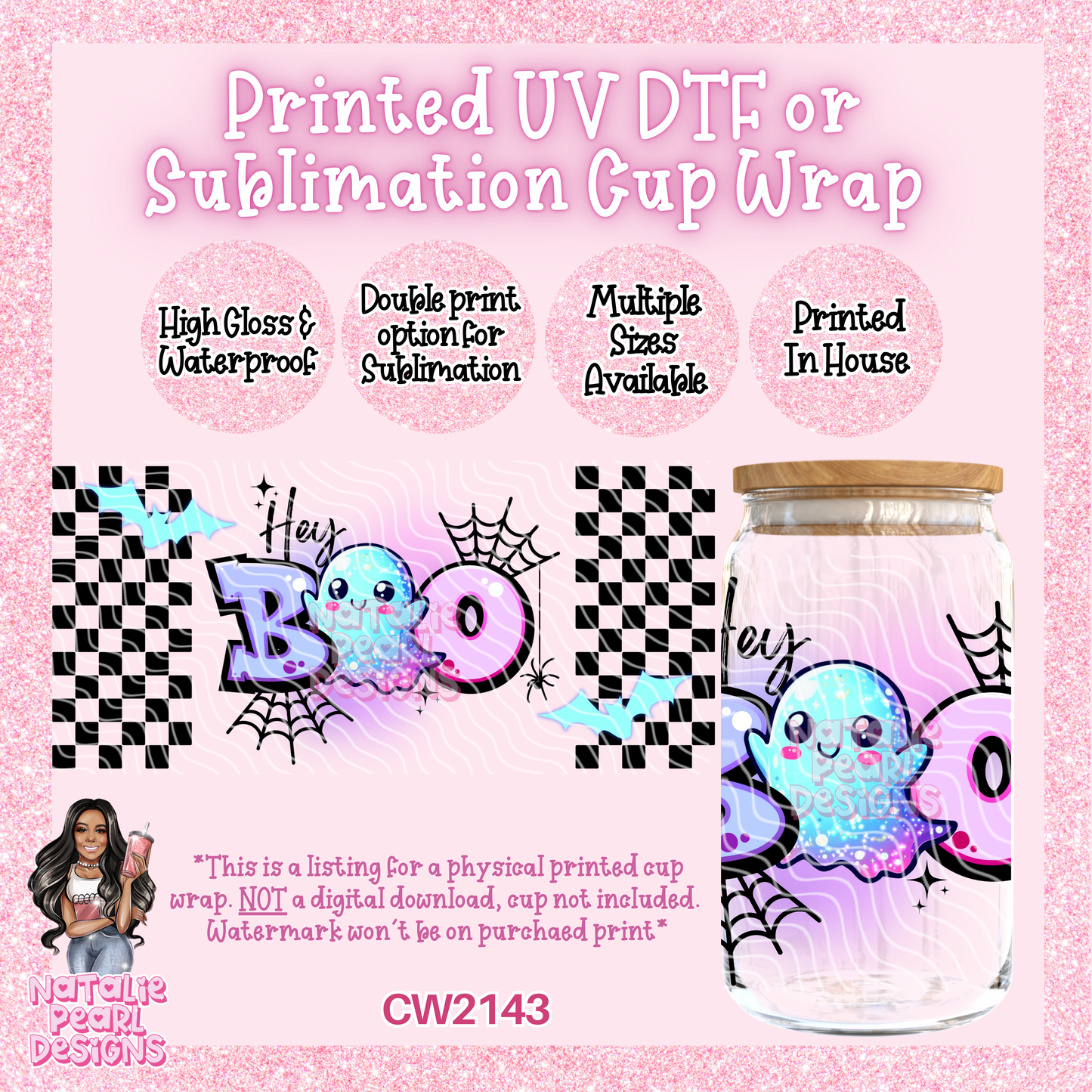 CW2143 UV DTF/SUB Cup Wraps