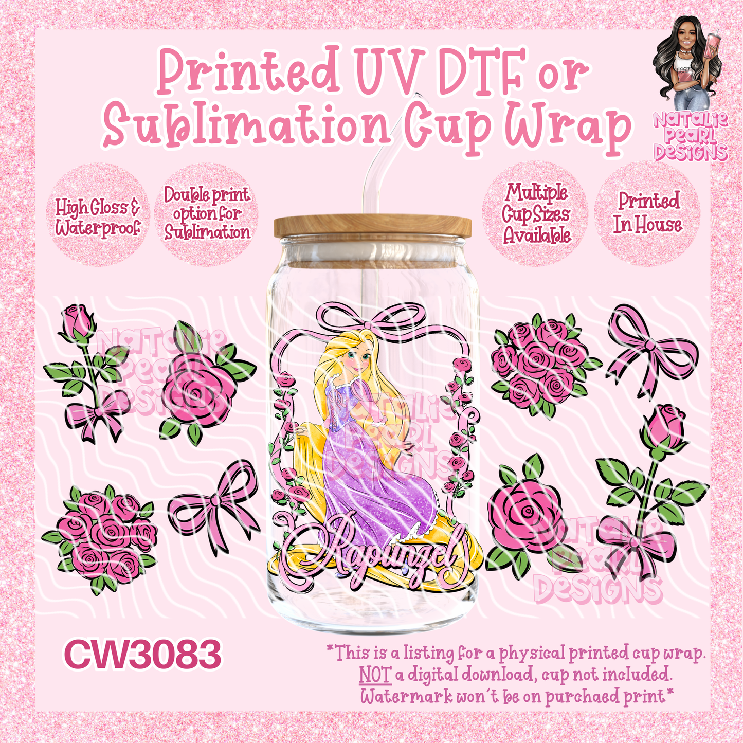 CW3083 UV DTF/SUB Cup Wraps