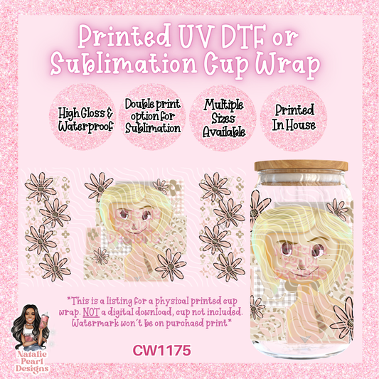 CW1175 UV DTF/SUB Cup Wrap
