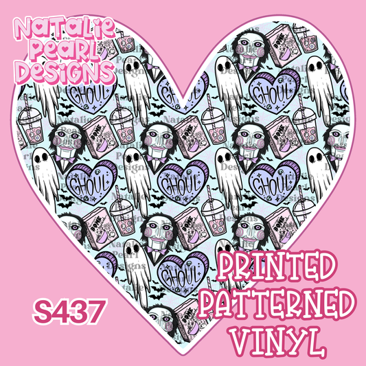 S437 Printed Patterned Vinyl