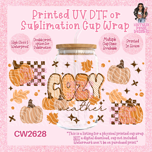 CW2628 UV DTF/SUB Cup Wraps