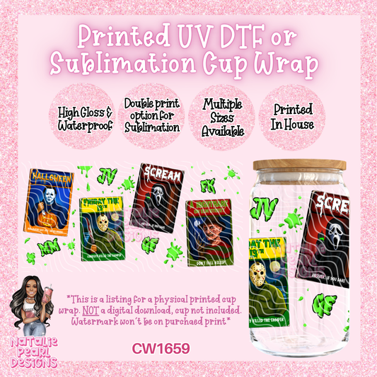 CW1659 UV DTF/SUB Cup Wraps