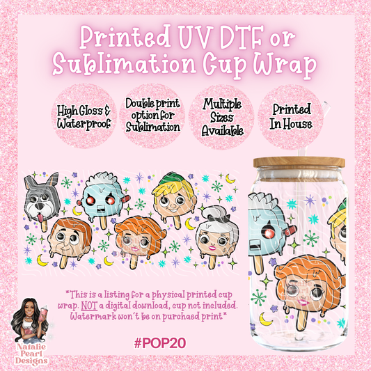 POP20 UV DTF/SUB Cup Wrap