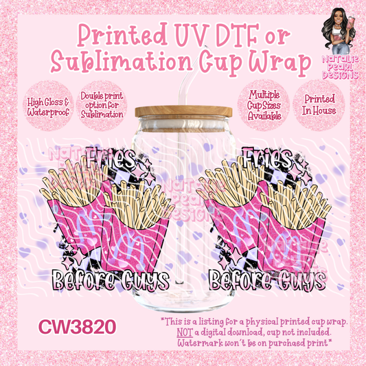 CW3820 UV DTF/SUB Cup Wraps