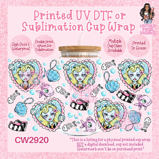 CW2920 UV DTF/SUB Cup Wraps
