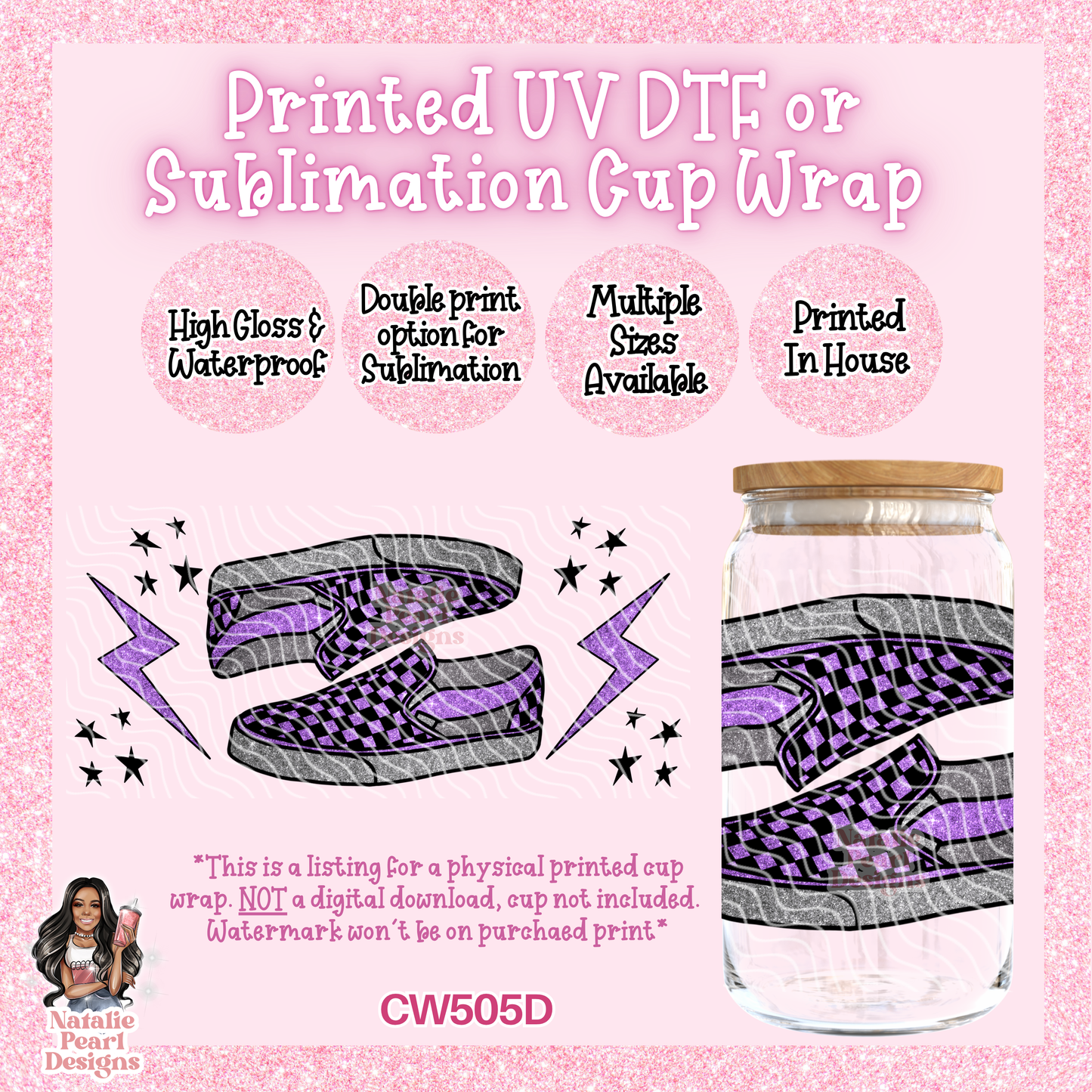 CW505D UV DTF/SUB Cup Wrap