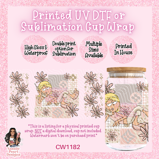 CW1182 UV DTF/SUB Cup Wrap