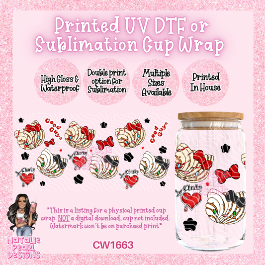 CW1663 UV DTF/SUB Cup Wraps
