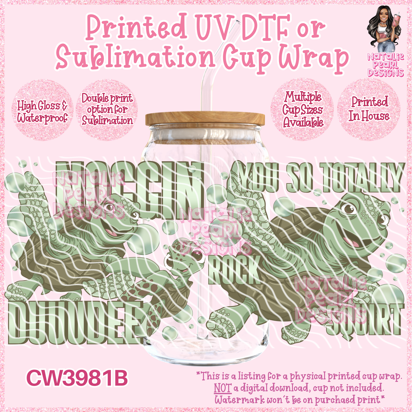 CW3981B UV DTF/SUB Cup Wraps