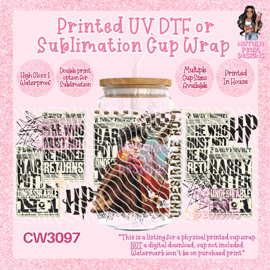 CW3097 UV DTF/SUB Cup Wraps