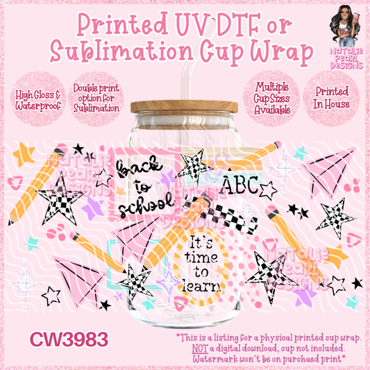 CW3983 UV DTF/SUB Cup Wraps