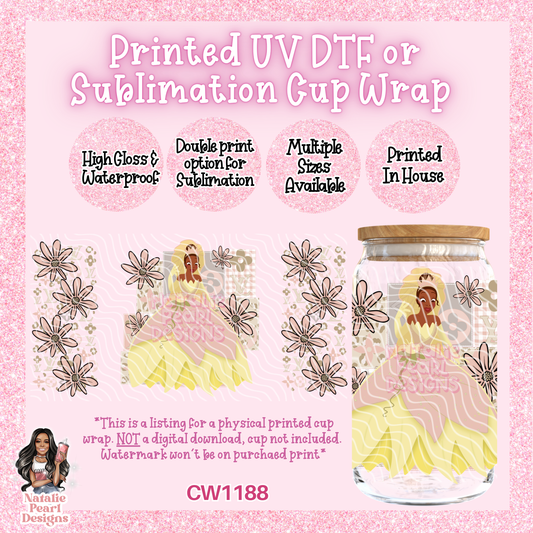 CW1188 UV DTF/SUB Cup Wrap