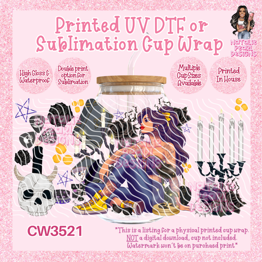 CW3521 UV DTF/SUB Cup Wraps