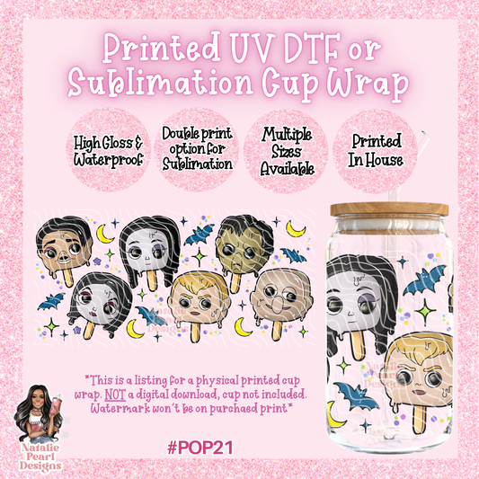 POP21 UV DTF/SUB Cup Wrap