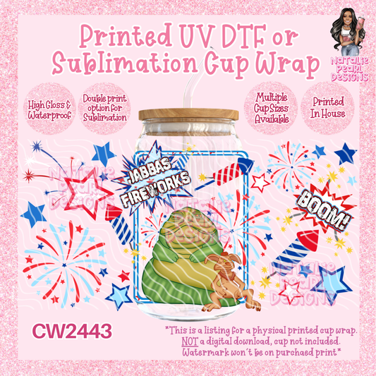 CW2443 UV DTF/SUB Cup Wraps