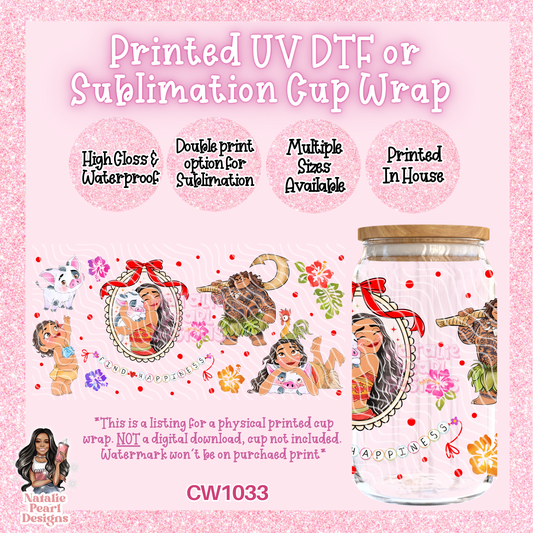 CW1033 UV DTF/SUB Cup Wrap