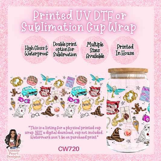 CW720 UV DTF/SUB Cup Wrap
