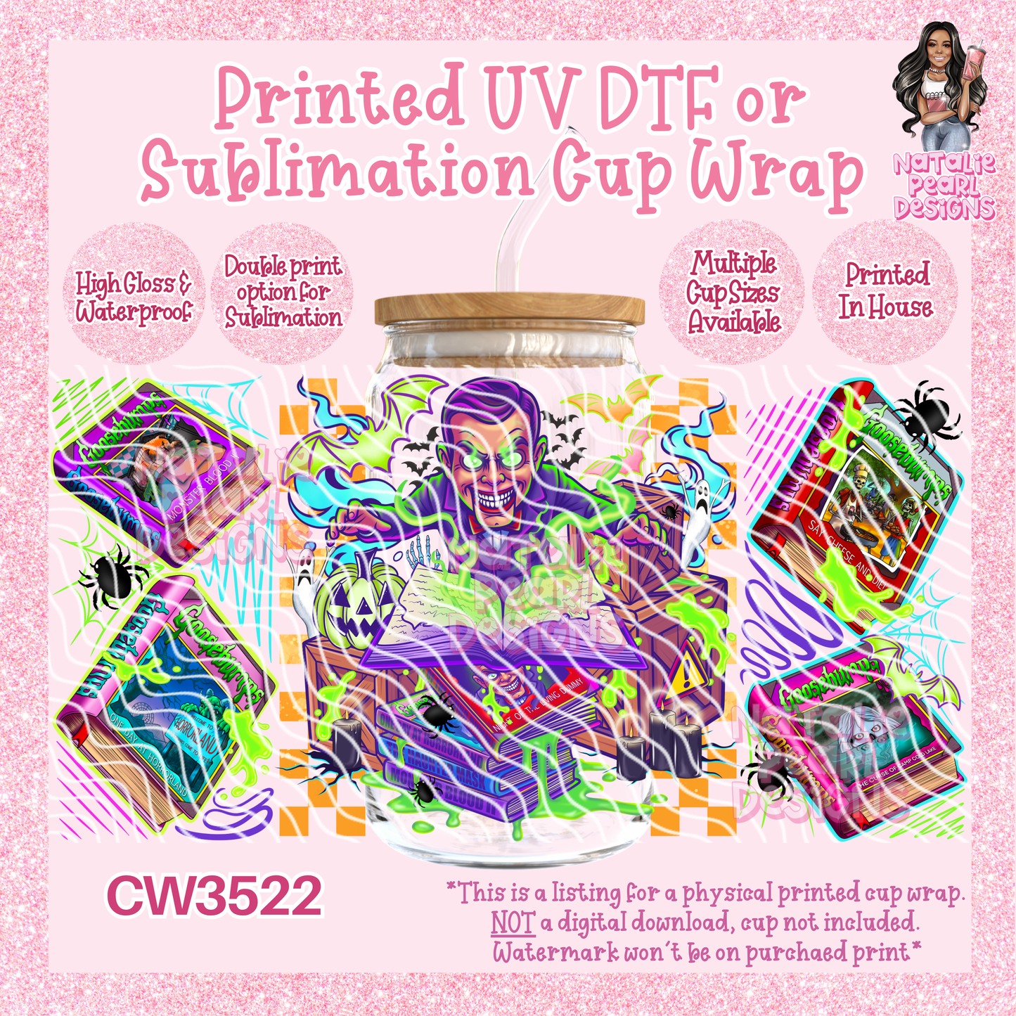 CW3522 UV DTF/SUB Cup Wraps