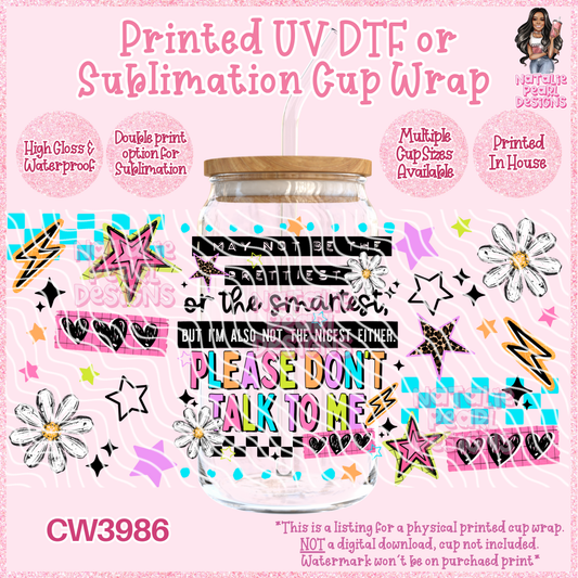 CW3986 UV DTF/SUB Cup Wraps