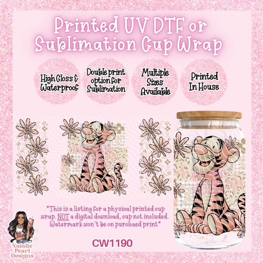CW1190 UV DTF/SUB Cup Wrap