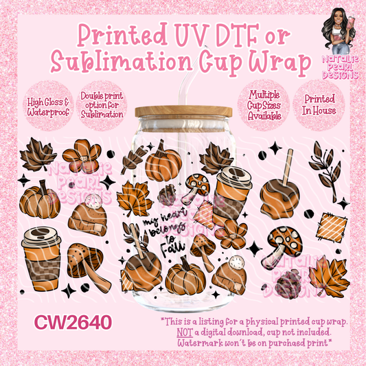 CW2640 UV DTF/SUB Cup Wraps