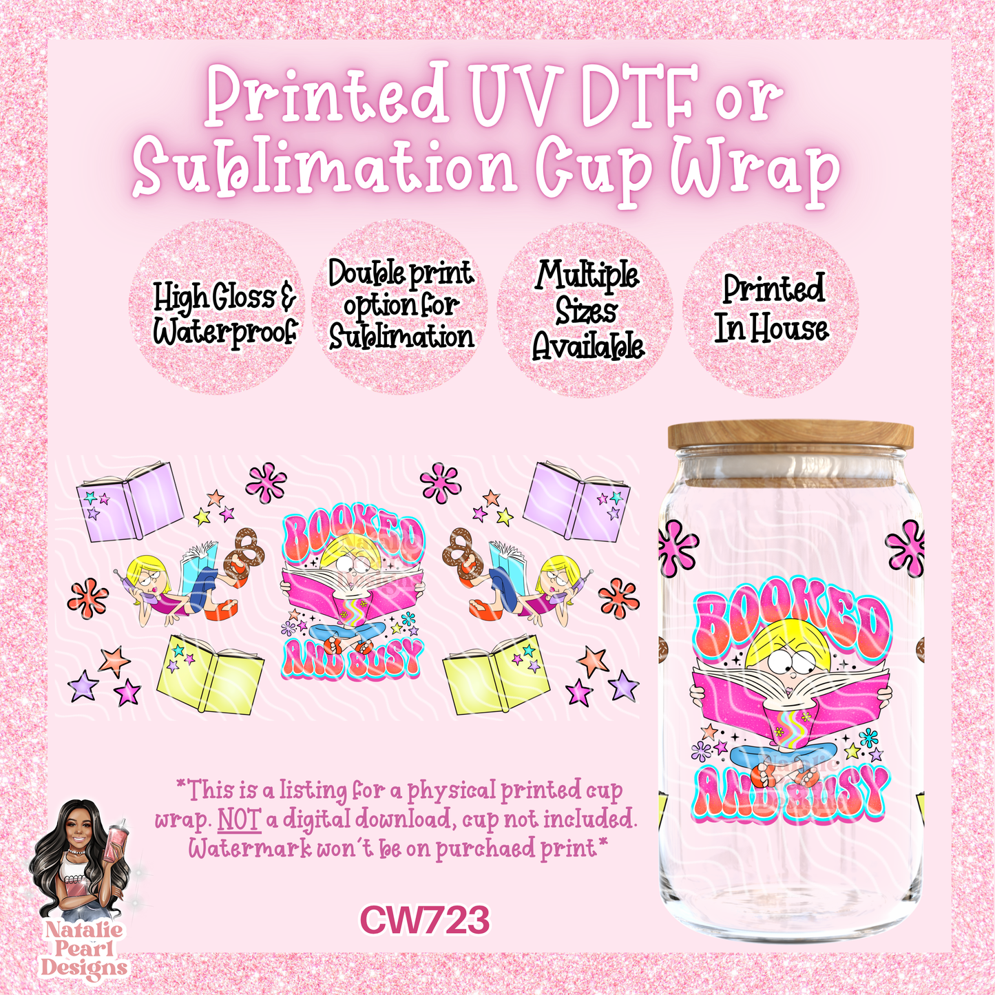 CW723 UV DTF/SUB Cup Wrap