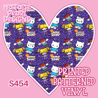 S454 Printed Patterned Vinyl