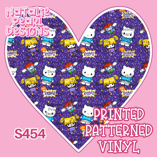 S454 Printed Patterned Vinyl