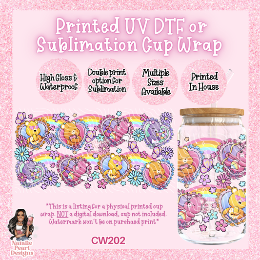 CW202 UV DTF/SUB Cup Wrap