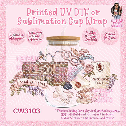 CW3103 UV DTF/SUB Cup Wraps