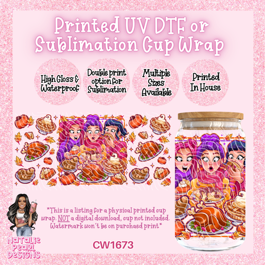 CW1673 UV DTF/SUB Cup Wraps