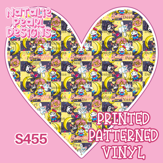 S455 Printed Patterned Vinyl