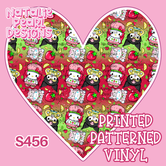 S456 Printed Patterned Vinyl