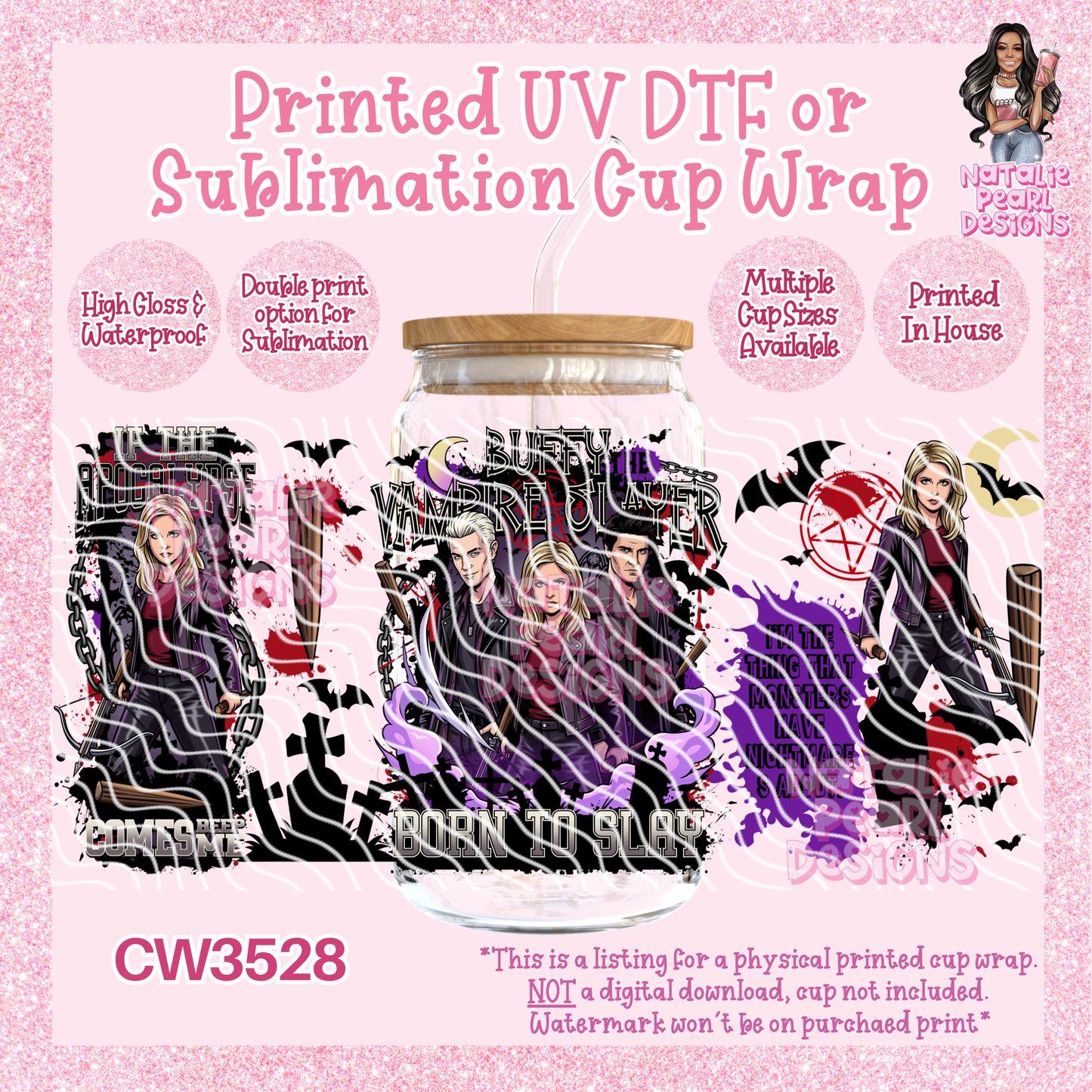 CW3528 UV DTF/SUB Cup Wraps
