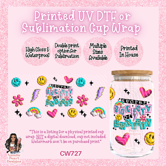 CW727 UV DTF/SUB Cup Wrap