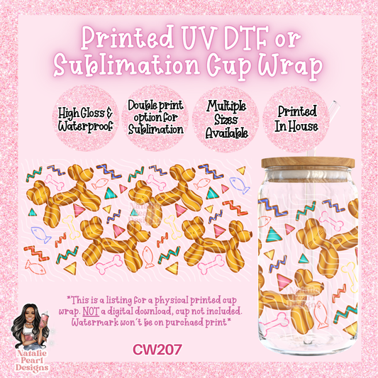 CW207 UV DTF/SUB Cup Wrap