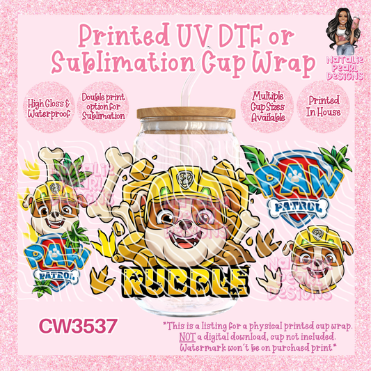 CW3537 UV DTF/SUB Cup Wraps