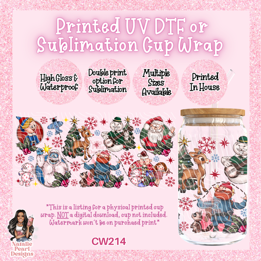 CW214 UV DTF/SUB Cup Wrap
