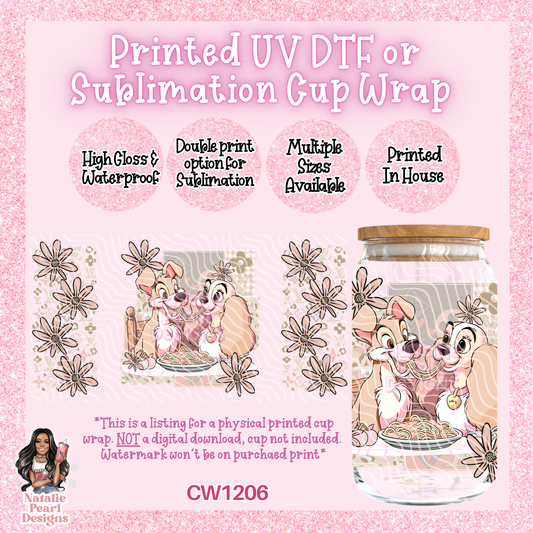 CW1206 UV DTF/SUB Cup Wrap