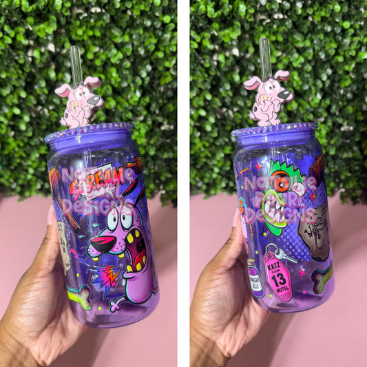 Courage Glass Can