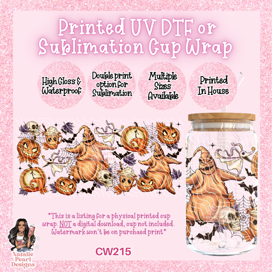 CW215 UV DTF/SUB Cup Wrap