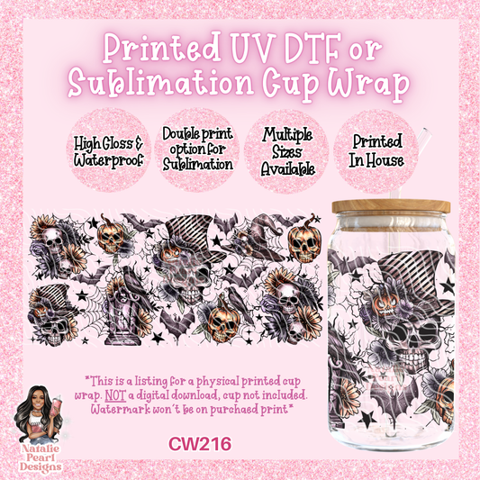 CW216 UV DTF/SUB Cup Wrap