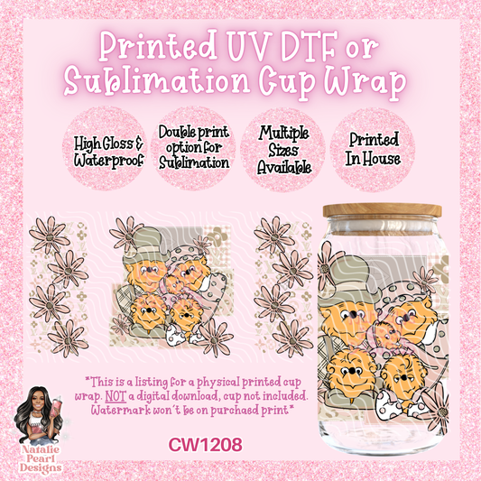 CW1208 UV DTF/SUB Cup Wrap