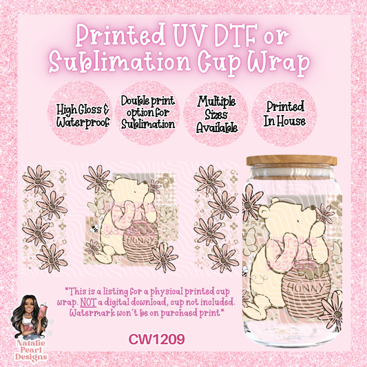 CW1209 UV DTF/SUB Cup Wrap