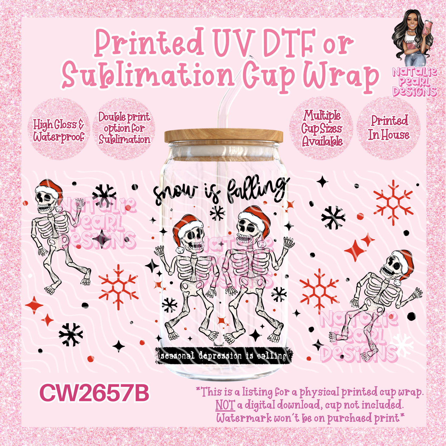 CW2657B UV DTF/SUB Cup Wraps