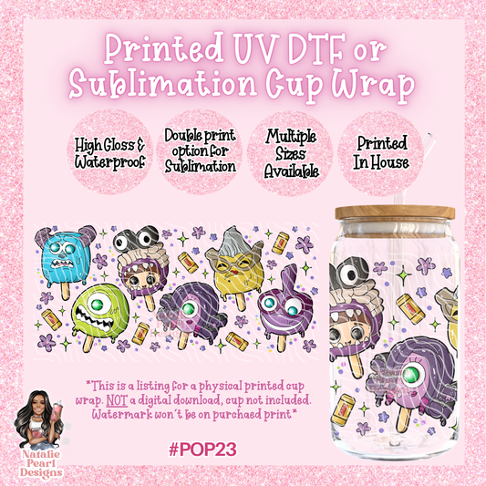 POP23 UV DTF/SUB Cup Wrap