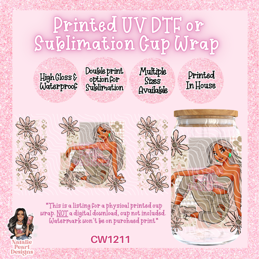 CW1211 UV DTF/SUB Cup Wrap